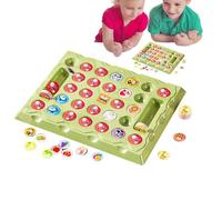 SCACCHIO CHIEMS - SET ECCIVI PREMIUM | Del Gioco Classico Con Finitura Elegante Per Il Gioco Strategico | Piegare La Tavola Di Cheess Con Deposito Per Pezzi, Ideale Per Viaggi, Casa O Regalo P
