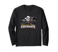Scacchista da Football Americano, Idea Regalo Maglia a Manica