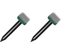 Scaccia Talpe Solare Sonoro Repellente Dissuasore Antitalpa Fotovoltaico (Confezione da 2)