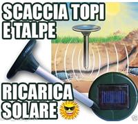 SCACCIA TALPE SOLARE STELO ALLUMINIO COPERTURA MQ 625