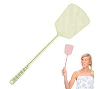 Scacciamosche con manico lungo, 49,5 cm, leggero PP | e acchiappamosche manuale per interni ed esterni, giardino, campeggio, terrazza