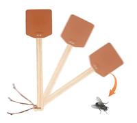Scacciamosche Manuale - Catturatore Manuale Portatile con Manico Lungo - Scacciamosche Appendibile,per Cortile Patio Interno Esterno Casa Giardino Portico Campeggio e Aria Aperta