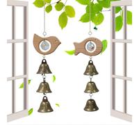 Scacciapensieri a decorativi, decorazione per la casa, 2 pezzi e , campanelli a buona , per proprietari amanti, natura, giardino, cortile, portico, caffetteria, balcone