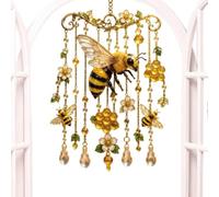 Scacciapensieri a per esterni, in acrilico, decorazione colorata, con | Scacciapensieri per esterni come acchiappasole per porta, ingresso, parete, ramo degli alberi, balcone, giardino e terra