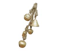 Scacciapensieri bucolici fatti a mano con spago solido vintage campane di ferro per interni/esterni feste e decorazioni per la casa campanelli a vento bucolico