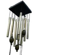 Scacciapensieri Da Esterno 1 pz. Campanelli eolici grandi in acciaio inox a forma di farfalla, 12 tubi, for esterni, da giardino, cortile, balcone, corridoio, decorazione