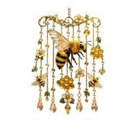 Scacciapensieri da giardino colorati, con suono delicato, decorazione in acrilico
