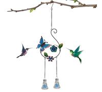 Scacciapensieri | Elegante decorazione colorata con protezione per formiche e, distributore di cibo come oggetto decorativo, per giardino, cortile, soggiorno, balcone, prato, prato