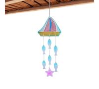 Scacciapensieri per esterni, in dipinto, decorazione esterna, decorazione per giardino, cortile, terrazza, balcone