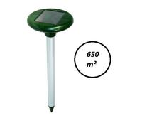 SCACCIATALPE ULTRASUONI REPELLENTE PER TALPE RODITORI 650m² CARICA SOLARE