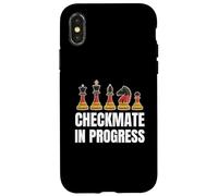 Scacco matto in corso bandiera tedesca scacchi pezzi giocatore di scacchi Custodia per iPhone X/XS