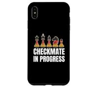 Scacco matto in corso bandiera tedesca scacchi pezzi giocatore di scacchi Custodia per iPhone XS Max