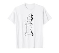 Scacco Matto Re Pezzo degli Scacchi Maglietta