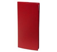 Scadenziario Planner Planital compatibile con Quo Vadis Rossa Settimanale 2025 Orizzontale 9x17cm con penna a scatto e segnalibro