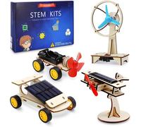 SCAEMO Kit Scienza Solare STEM Per Ragazzi 8-13, 4 Set