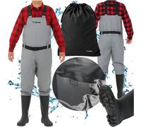 Scafandro per pescare waders Stivali alti da caccia pesca e da lavoro Spinning