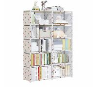 Scaffae a Cubi Componibloe Facloe d e a Montare Scaffae a Cubi Delo scaffalegn