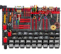 KADAX Scaffalatura a parete per officina, pannelli a parete, 116 x 78 cm,...