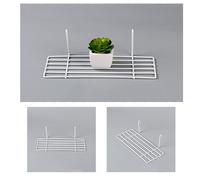 Scaffalatura in Filo Metallico Cestello Portaoggetti Per Scaffali