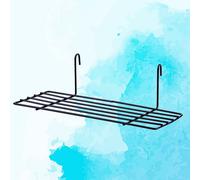 Scaffalatura in Filo Metallico Cestello Portaoggetti Per Scaffali