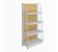 Scaffalatura per vendita al dettaglio in metallo pesante, robusto supporto Sto Rack nizer per esposizione di negozi e soluzioni efficienti per lo spazio