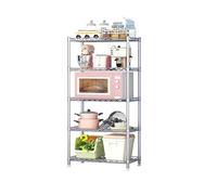 Scaffalatura regolabile in filo metallico, resistente per cucina, dispensa e organizzatori, robusto ripiano autonomo per risparmiare spazio