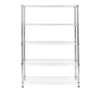 Scaffalature in metallo 5 Ripiani Componibile garage casa officina negozio