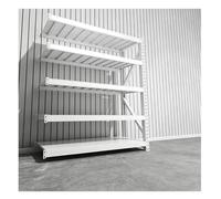 Scaffalature Industriali Di Grandi Dimensioni, Altezza Regolabile E Larghezza Estensibile, Scaffalature Robuste Per Garage, Officine, Magazzini, Scantinati E Fabbriche.(White/B,120x40x200 cm/5)