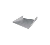 Scaffale 2U 400mm Rack 19, 2 Punti di Fissaggio, Forato 712224
