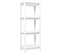 Scaffale 4 ripiani 38x23x100 cm, Linda