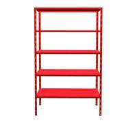 SCAFFALE 40 X 100 COMPONIBILE AD INCASTRO PRO-METAL VARI COLORI 5 RIPIANI