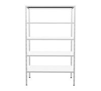 SCAFFALE 40 X 100 COMPONIBILE AD INCASTRO PRO-METAL VARI COLORI 5 RIPIANI