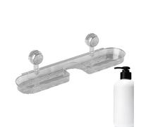 Scaffale A Parete - Organizzatore Di Stoccaggio Delle Pareti Su Rubinetto Con Porta Sapone Per Toeletta Per Articoli Da Toeletta, Trucco, Cura Della Pelle E Spugna Da Cucina, Portabicchieri