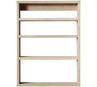 Scaffale A-Podium 70x10x52 Rovere Laccato Bianco