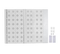 Scaffale a tensione per armadio espandibile, scaffale regolabile per armadio, organizer a scaffale espandibile senza trapano per armadi, guardaroba, credenze e bagno con struttura (Da 41 a 52 cm/da
