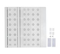 Scaffale a tensione per armadio espandibile, scaffale regolabile per armadio, organizer a scaffale espandibile senza trapano per armadi, guardaroba, credenze e bagno con struttura (Da 31 a 42 cm/da