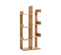Scaffale Ad Albero, Libreria A 3/4/5 Livelli, Organizer Porta Libri | Realizzato in legno, grande capacità di archiviazione for la camera da letto, il soggiorno(Color 2,4 tier)