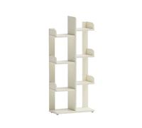 Scaffale Ad Albero, Libreria A 3/4/5 Livelli, Organizer Porta Libri | Realizzato in legno, grande capacità di archiviazione for la camera da letto, il soggiorno(Color 3,4 tier)