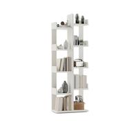 Scaffale Ad Albero, Libreria A 3/4/5 Livelli, Organizer Porta Libri | Realizzato in legno, grande capacità di archiviazione for la camera da letto, il soggiorno(Color 3,5 tier)