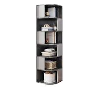 Scaffale Angolare A 6 Strati,scaffale Portaoggetti Autoportante Con Spazio Di Archiviazione,espositore A Cubo,libreria Alta E Stretta,Risparmia Spazio,for L'ufficio Del Soggiorno Della Camera Da Letto