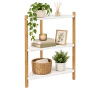Scaffale angolare da terra, libreria e aggiuntivo per soggiorno