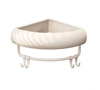 Scaffale angolare del supporto della parete del bagno con i materiali dell'ABS di alluminio ed il perimetro elevato per la sicurezza dell'oggetto (B)