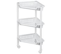 Scaffale Angolare Plast Team 3 Ripiani Ruote 12520800