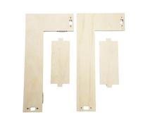 Scaffale angolare sospeso | Organizer per statue a doppio livello | Cornice portafoto da parete - per casa, soggiorno, camera da, cucina, studio, negozio, galleria, amanti delle piante e libri