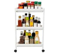 Scaffale angolare | Supporto per mensola angolare | Organizer mobile a 3 livelli con ruote inferiori | Espositore triangolare per soggiorno, camera da , bagno | Libri Vasi per piante Bottiglie di