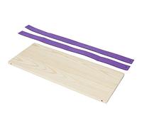 Scaffale Appeso in Legno per Piante, Mensola da Parete per Fiore e Libri, Rosa S - Design Nordico, Stile Rustico, Ideale per Soggiorno e Balcone (l)