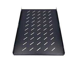 Scaffale appositamente progettato per armadi rack, scaffale a punti, facile da montare che non richiede attrezzi professionali, per armadi da 19" 100 cm di profondità per armadi ICT e sale server