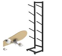 Scaffale autoportante per snowboard e sci, organizer in metallo a 5/7 livelli per sci, snowboard, skateboard e scooter, resistente per risparmiare spazio
