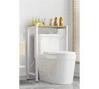 Scaffale autoportante per WC - Ripiani da bagno a 3 livelli con gambe regolabili ideale per piccoli spazi e salotti, massimizza lo spazio e l'efficienza dello spazio.