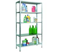 SCAFFALI CLICK CLACK INCASTRO CM.L100xP40xH186 SCAFFALE SCAFFALATURE METALLICHE